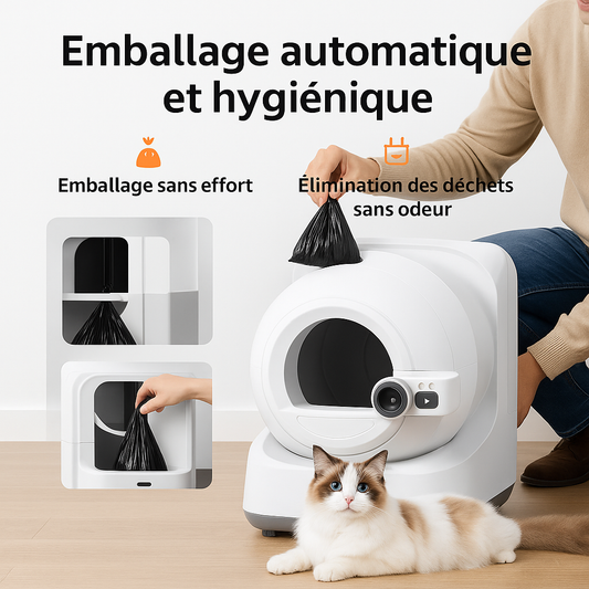 Litière Automatique avec Camera