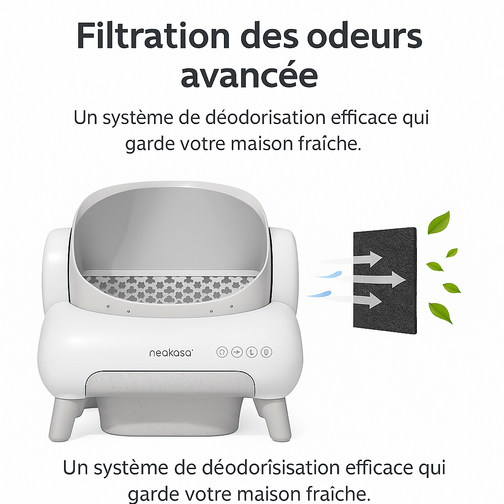 Litière Automatique Neakasa Comfort+ & Connectée