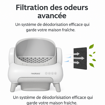 Litière Automatique Neakasa Comfort+ & Connectée