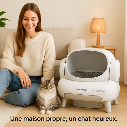 Litière Automatique Neakasa Comfort+ & Connectée