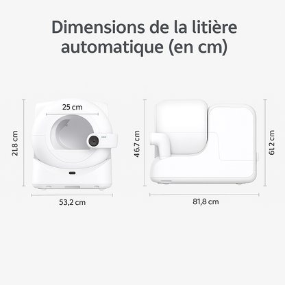 Litière Automatique avec Camera